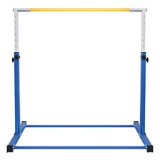 Signature Fitness Folding Steel Gymnastics Bar, for Ages 3+, Blue (Used)