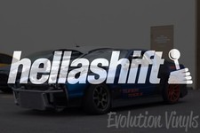 Hellashift Sticker Decal V1 - Jdm Lowered Static Stance Low Drift Slammed Racing