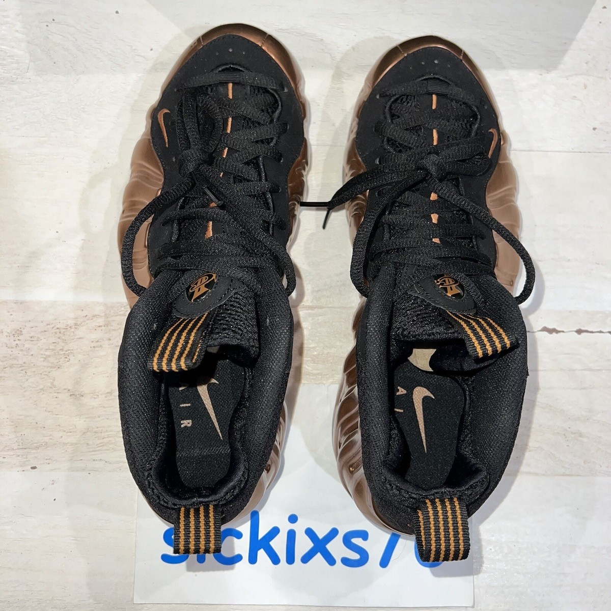 DS Men's NIKE AIR FOAMPOSITE ONE 'Copper' Size 9.5/EUR 43 DS Men's NIKE AIR FOAMPOSITE ONE 'Copper' Size 9.5/EUR 43