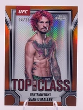 2025 Topps Chrome Top of the Class #TTC-1 -SEAN O'MALLEY (Orange Refractor)04/25