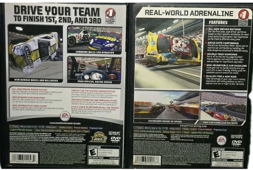 NASCAR 06 And 07 (Sony PlayStation 2, PS2 *TWO GAME SET* - Picture 2 of 6