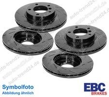 Black Dash Bremsscheiben Satz vorne & hinten u.a.: Seat Toledo II 1M2 1998-2006