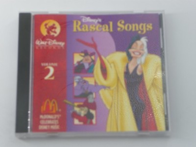 Disney's Rascal Songs Vol 2 CD 1996 McDonald's Promo Kids Soundtrack Walt Disney