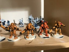 Tau Darkstar Kill Team Dead Silence Warhammer 40,000 mostly painted