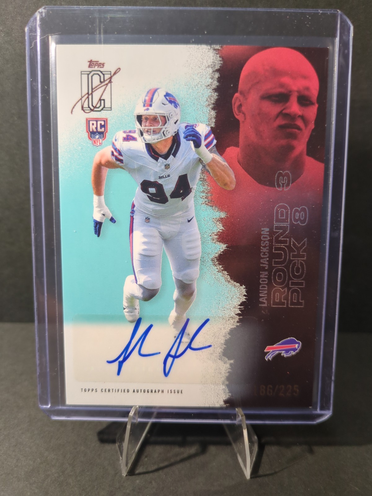 2026 Topps Signature Class Landon Jackson #173 RC Auto /225