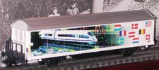 märklin-H0 4735.033, Händler-Deko-Schiebewandwagen-Export-Modell 2003–Abb.: ICE3