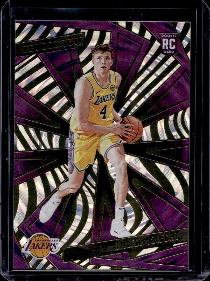 2024-25 Panini Revolution Dalton Knecht RC Fractal Rookie #109
