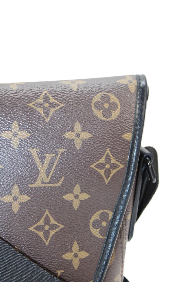 Louis Vuitton Unisex Adultos Monograma Macassar Magnético Bolso Mensajero Marrón Foto 2 de 4