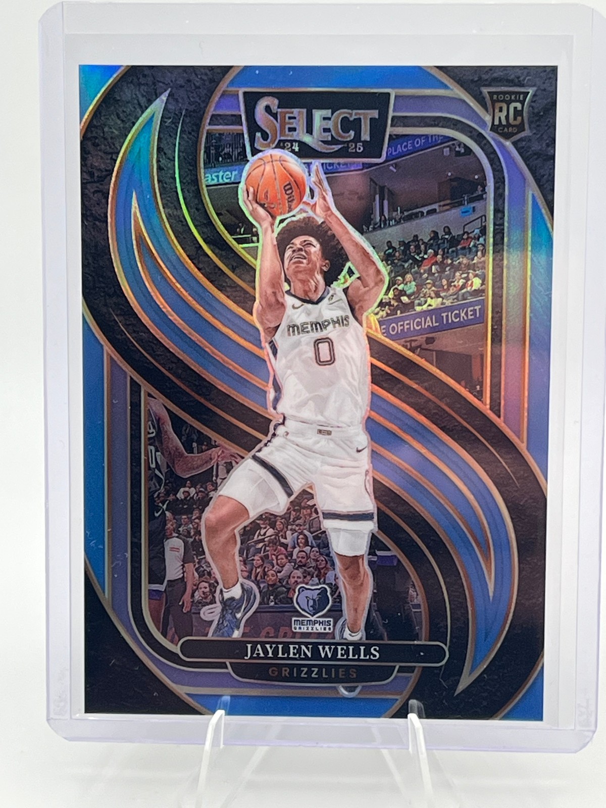 Jaylen Wells 2024 Panini Select #188 Light Blue /299