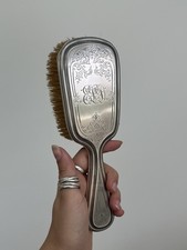 Antique Silver Hair Brush