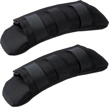 2 Pack Shoulder Strap Pad Backpack Pads Tactical Vest Black