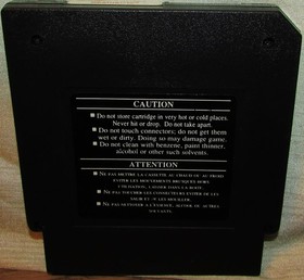 1991 AMERICAN VIDEO DEATHBOTS FOR NINTENDO NES, CARTRIDGE ONLY, USED - VG