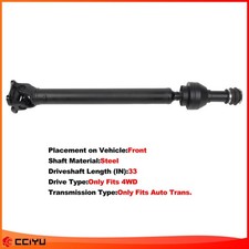 Front Drive Shaft Fits Dodge Ram 15002002-2006 Automatic 4wd Steel 65-9198