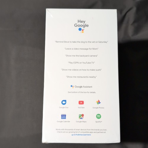 Pantalla inteligente Google Nest Hub Max 10" con Asistente de Google carbón - Imagen 3 de 6
