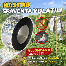 Band Pollerleuchte Irisierend Reflektierend Mit Blinkt Che Spaventano Vögel 110M