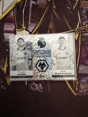 Premier League 2026 Guedes / Larsen Pro Partnership SILVER /75 Wolves #36/75