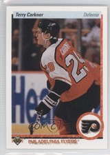 1990-91 Upper Deck Terry Carkner #398 1h9