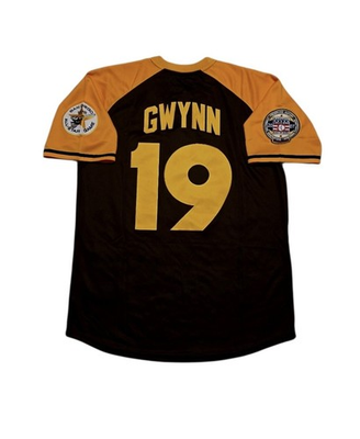 #ad Tony Gwynn San Diego Padres 1982 Alternate Men#x27;s Pullover Baseball Jersey $83.89