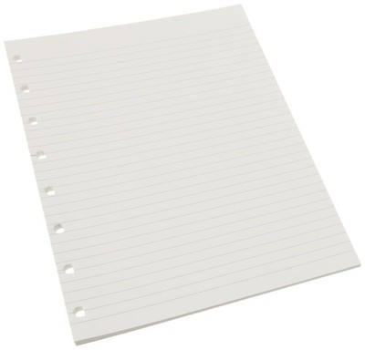 A5 Refillable Notebook Pages Premium Cream Dotted 32 High Quality Sheets