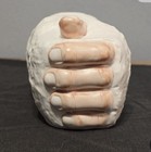 Vtg Rare Rubens Originals Taiwan Arm In Cast Ceramic Planter New In Box — photo 2