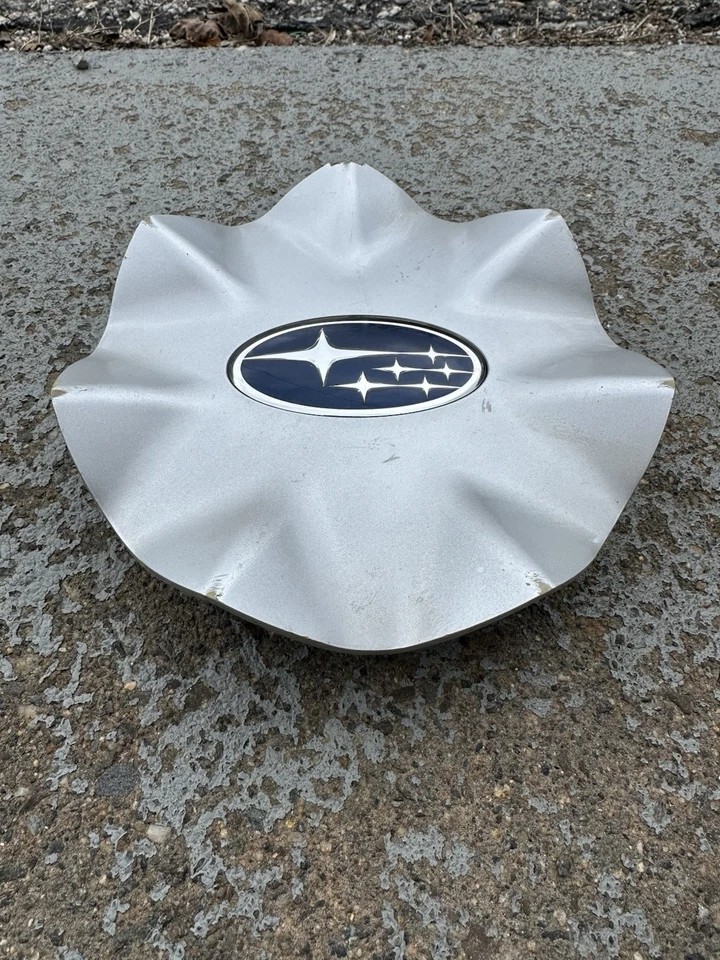 06-14 Tapacubos tapacubos tapacubos rueda aleación plateada 18” Subaru B9 Tribeca 28821-XA000 Foto 2 de 4