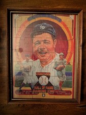 Donruss 1984 Babe Ruth Puzzle (Complete, Framed)