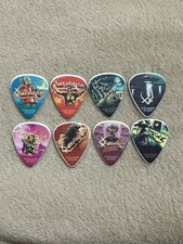 Queensryche “Mike Stone” 2025 Tour Guitar Pick Set-Sci-Fi