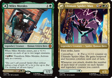MTG Miles Morales // Ultimate Spider-Man - Foil, Light Play, English Marvel's Sp