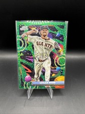 2025 Topps Chrome Cosmic ⚾️ Logan Webb #88🔥Green Refractor 13/75