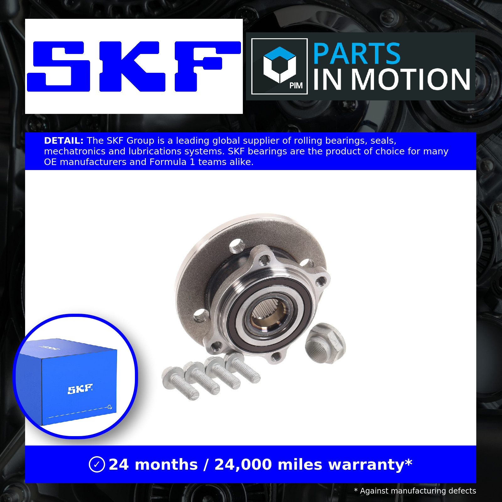 Wheel Bearing Kit Front VKBA6634 SKF 31222318457 31226776162 31226776671 Quality - Image 4