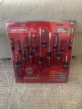 Craftsman 25 Piece Assorted Screwdriver Set Brand New