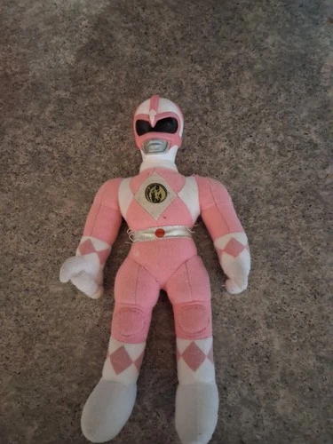 Vintage MIGHTY MORPHIN POWER PINK RANGER 1993 Saban Entertainment 18" Plush Doll