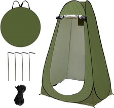NEW Privacy Shower Tent, Pop up Portable Camping Tent, Outdoor Toilet Changing 