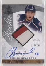 2008-09 Upper Deck The Cup Rookie 188/249 Derick Brassard #94 Auto 0c3