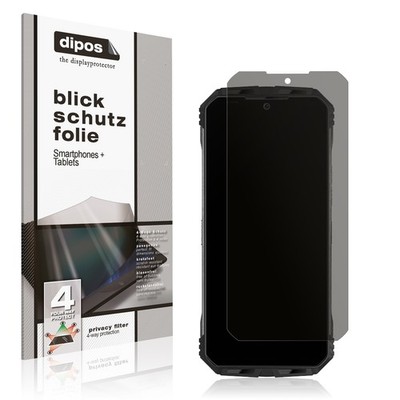Blickschutzfolie für Doogee V30 matt Schutzfolie Folie Display Schutz dipos