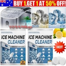 Ice Machine Cleaner Maker Descaler -12/24/36 Pieces Clean Tablets 2026