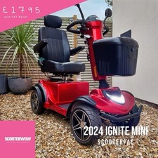 Ignite Mini 8mph Mobllity Scooter - FREE DELIVERY ✅ New Batteries 