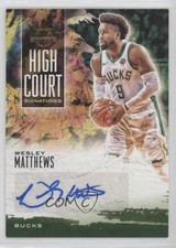 2019 Panini Court Kings High Signatures 166/179 Wesley Matthews #HC-WES Auto pe8