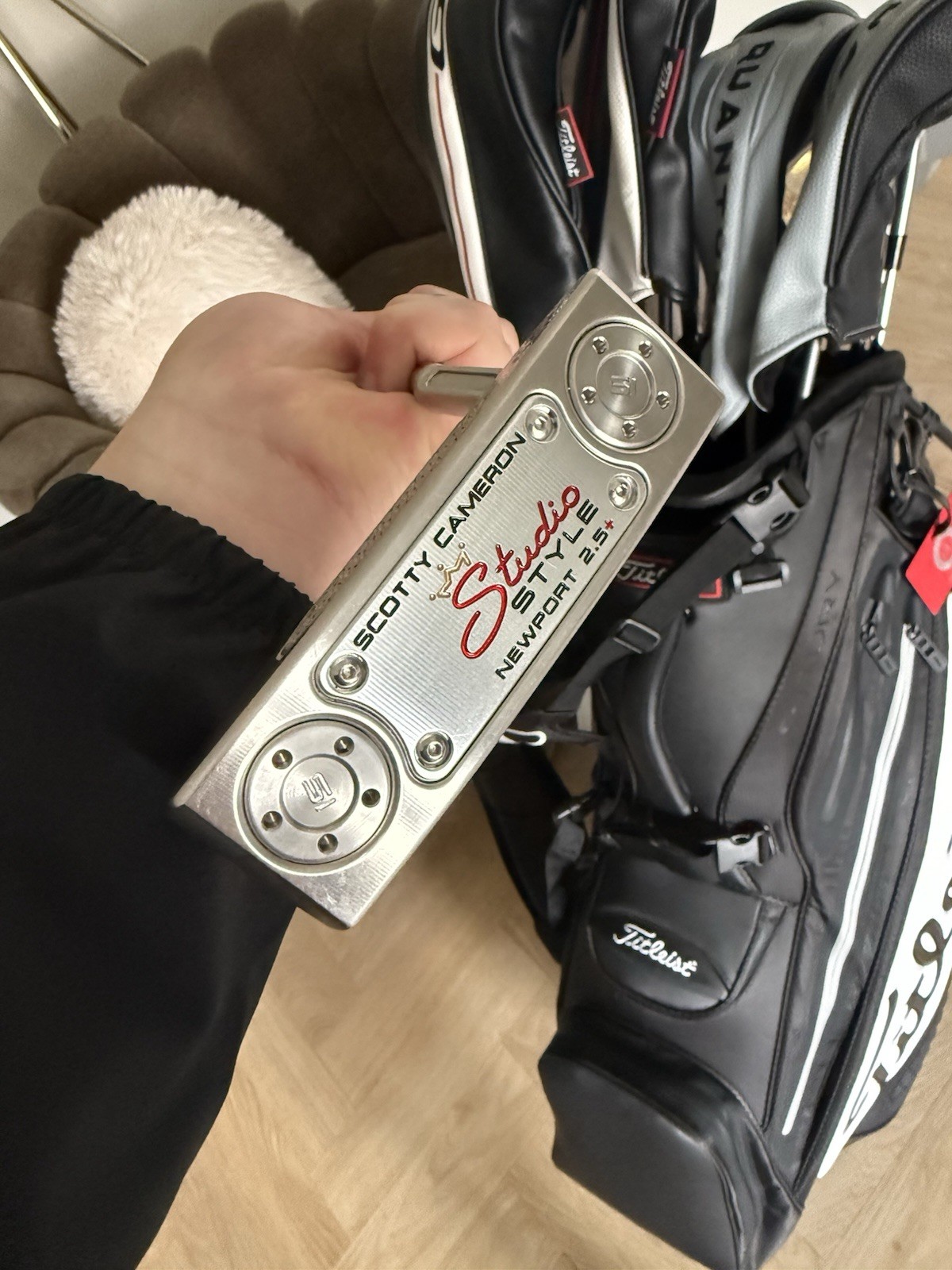 Scotty Cameron Studio Style Newport 2.5 RH Blade Putter Steel Shaft 2