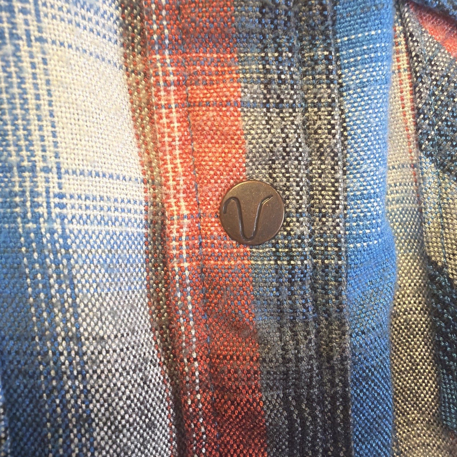 volcom workwear flannel small - image 5