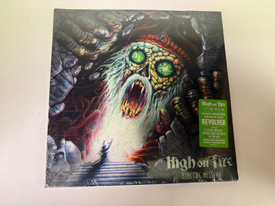 High on Fire Electric Messiah Poison Dart Frog Green Vinyl 2xLP Record NEW