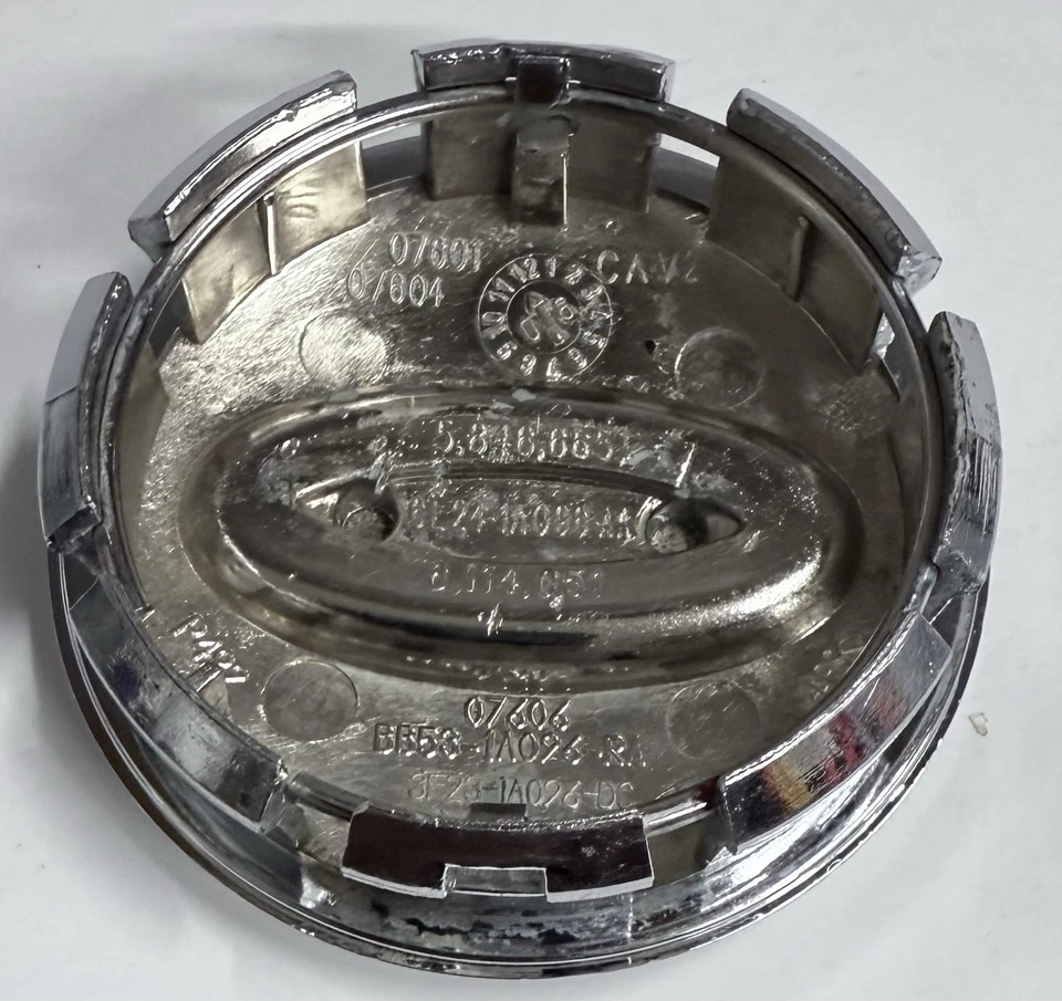 FORD FLEX FORD EDGE OEM 2.5" TAMPA CENTRAL CROMADA TAMPA DE RODA 3L24, 5L24, 6L24, BB53 - Imagem 4 de 4