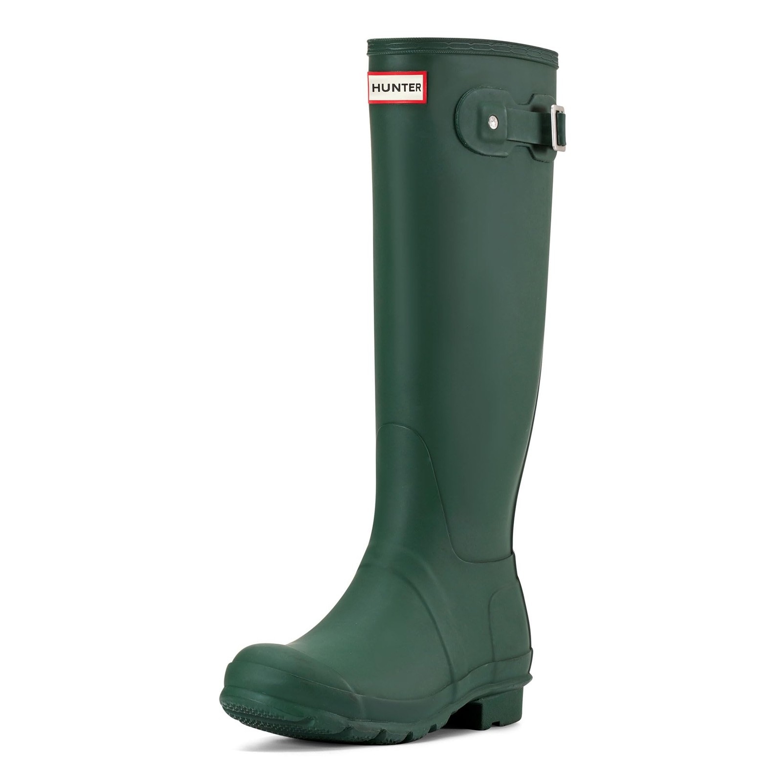 Hunter Womens Original Tall Rain Boots Green, 7