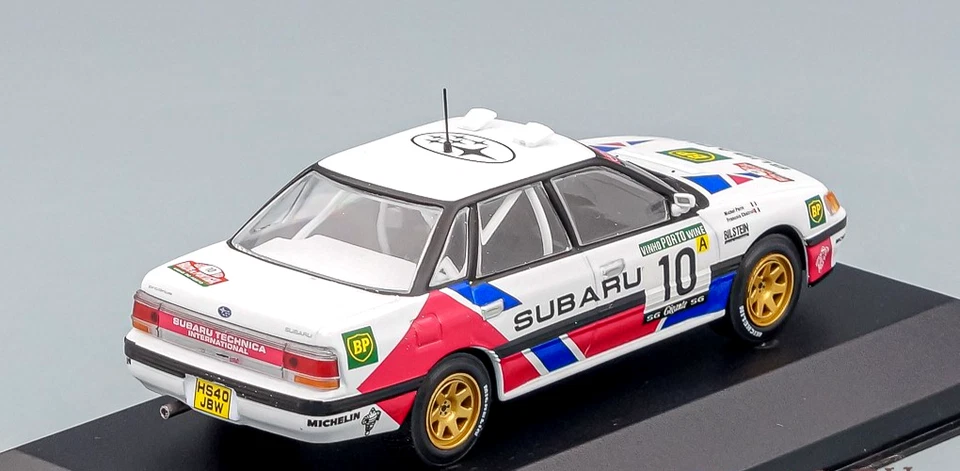 SUBARU LEGACY RS #10 RALLYE DU PORTUGAL 1991- F.CHATRIOT - IXO / ALTAYA - 1/43 - Photo 3/4