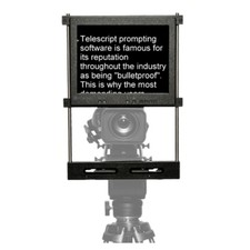 Telescript FPS120S NDI 12 Inch IP Prompting System Flat Panel Studio