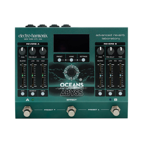 Used Electro-Harmonix Oceans Abyss Advanced Reverb Laboratory Pedal
