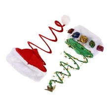 2Pcs Spring Design Xmas Hat Decorative Kids Holiday Cosplay Hats Xmas Headdress