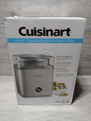 BRAND NEW Cuisinart ICE-30BCP1 Ice Cream Maker & Frozen Yogurt Maker 