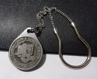 CASINO & GAMING & GAMING TOKENS COLLECTORS CLUB (CC&GTCC) KEY RING Las Vegas