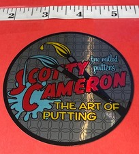 SCOTTY CAMERON THE ART OF PUTTING STICKER / DECAL